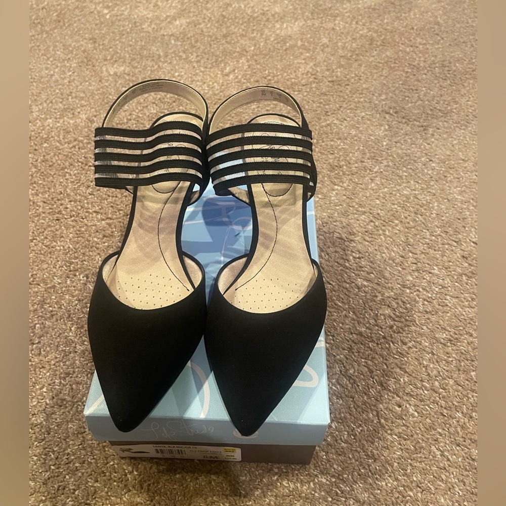 Elegant Black Strappy Women's Shoes